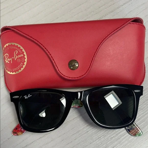 Limited Edition Ray-Ban Black Sunglasses - Picture 1 of 8